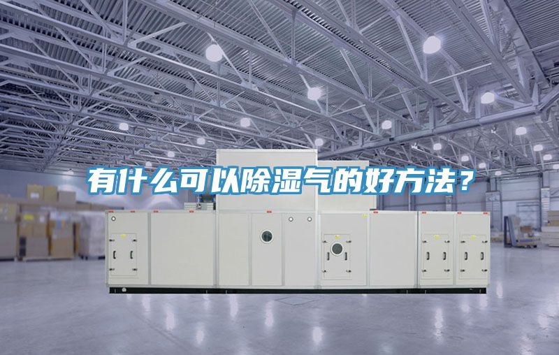 有什么可以除濕氣的好方法？