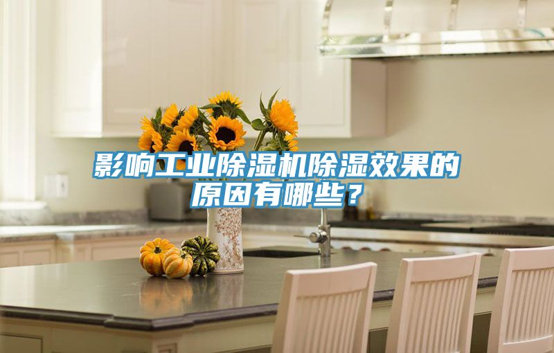 影響工業(yè)除濕機除濕效果的原因有哪些？