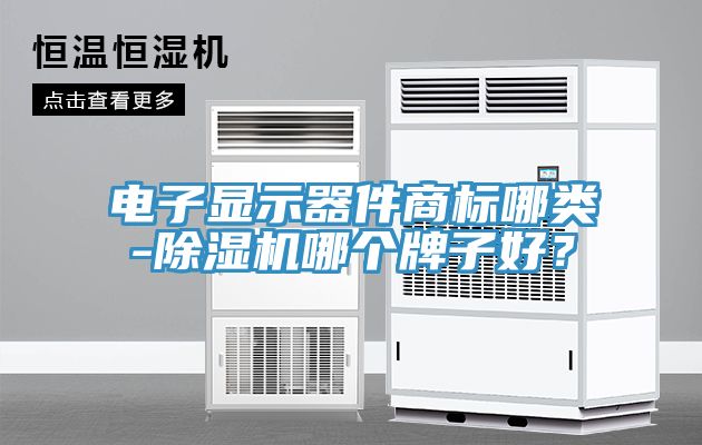 電子顯示器件商標(biāo)哪類-除濕機(jī)哪個牌子好？