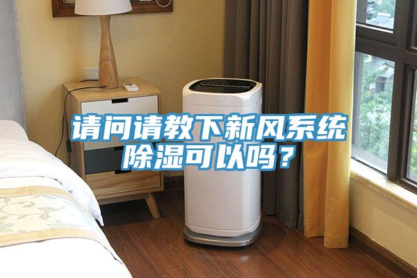 請問請教下新風(fēng)系統(tǒng)除濕可以嗎？