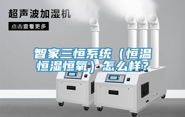 智家三恒系統(tǒng)（恒溫恒濕恒氧）怎么樣？