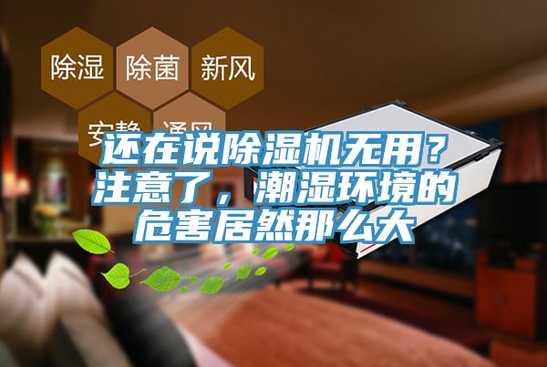 還在說除濕機(jī)無用？注意了，潮濕環(huán)境的危害居然那么大
