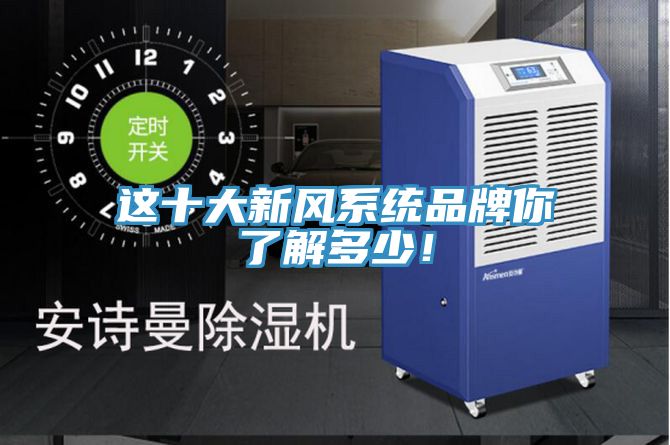 這十大新風(fēng)系統(tǒng)品牌你了解多少！
