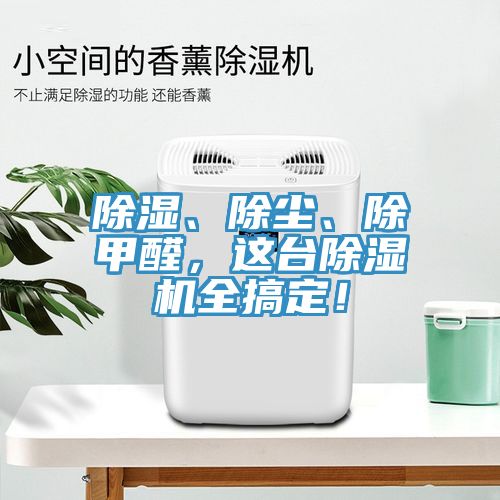 除濕、除塵、除甲醛，這臺除濕機全搞定！