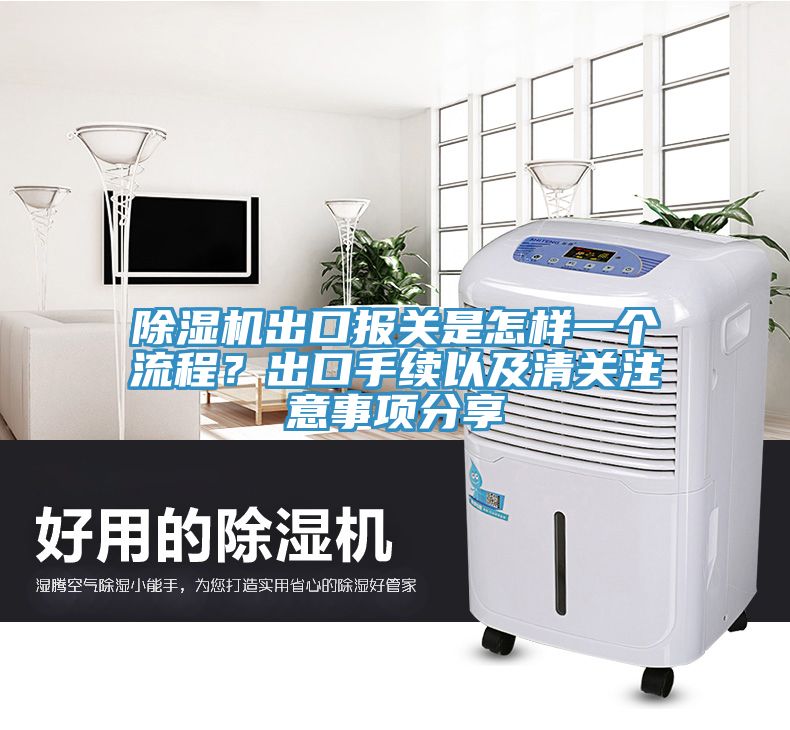 除濕機出口報關是怎樣一個流程？出口手續(xù)以及清關注意事項分享