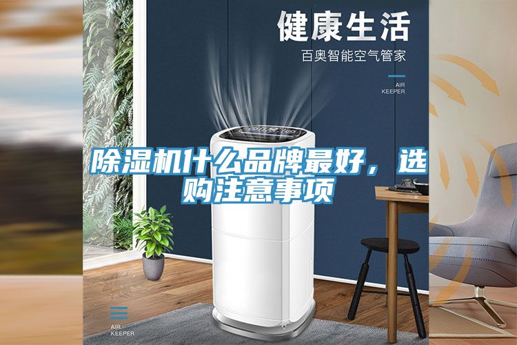 除濕機(jī)什么品牌最好，選購注意事項