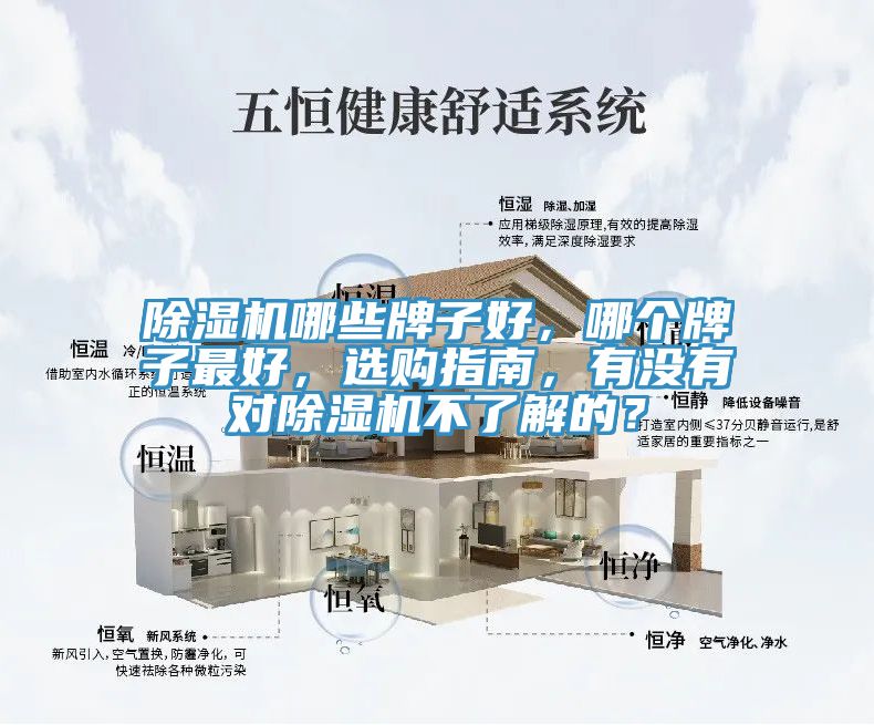 除濕機哪些牌子好，哪個牌子最好，選購指南，有沒有對除濕機不了解的？