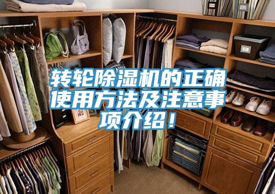 轉(zhuǎn)輪除濕機(jī)的正確使用方法及注意事項(xiàng)介紹！