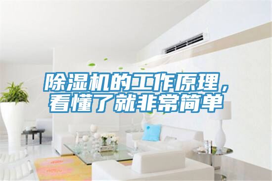 除濕機的工作原理，看懂了就非常簡單